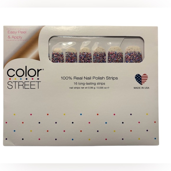 Color Street RED WHITE & BEAUTIFUL - Picture 1 of 3